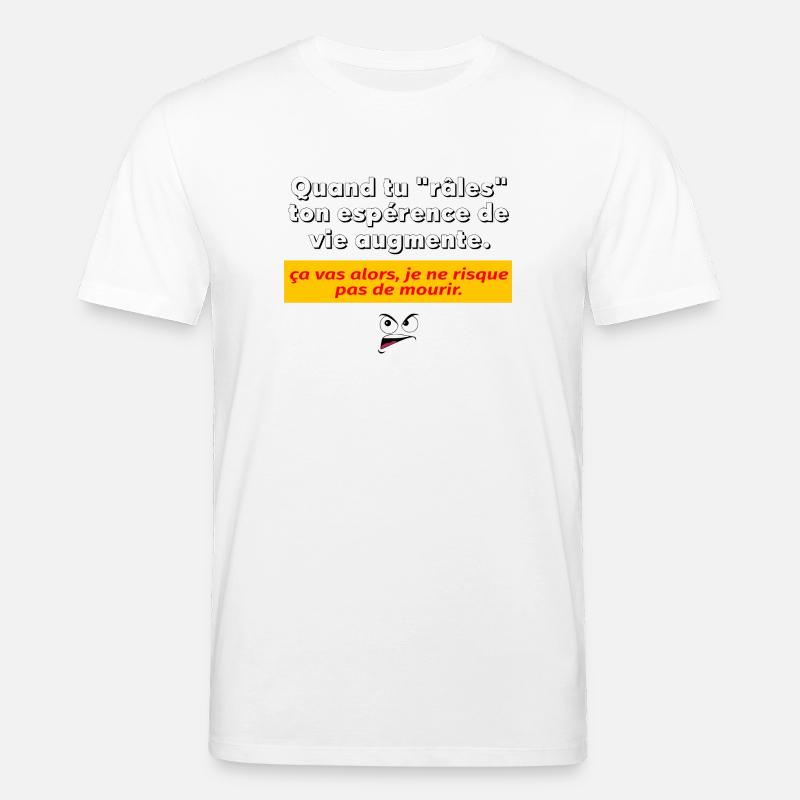 Wenn du murrst - Stanley/Stella Unisex Bio-T-Shirt CREATOR  - Weiß