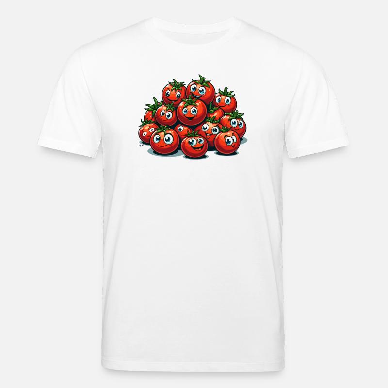 Tomate Tomate Drôle Cadeau D’ - T-shirt bio CREATOR Stanley/Stella Unisexe - blanc