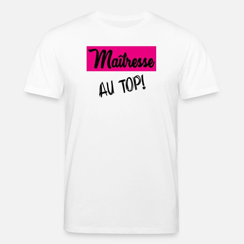 Danke, Herrin - Stanley/Stella Unisex Bio-T-Shirt CREATOR  - Weiß