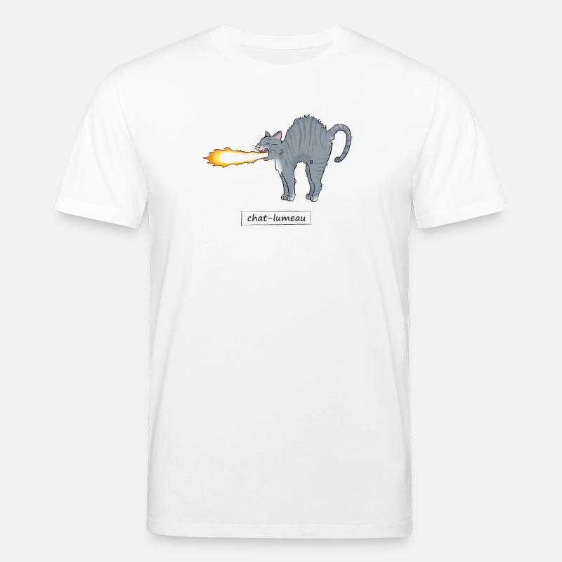 Lume-Katze - Stanley/Stella Unisex Bio-T-Shirt CREATOR  - Weiß