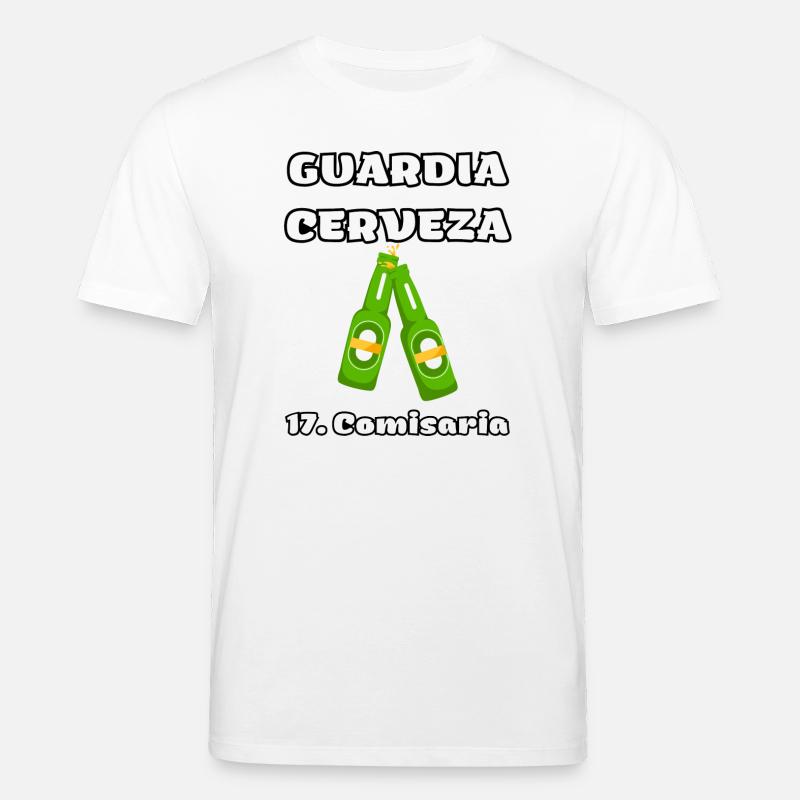 Bierpolizei - Stanley/Stella Unisex Bio-T-Shirt CREATOR  - Weiß