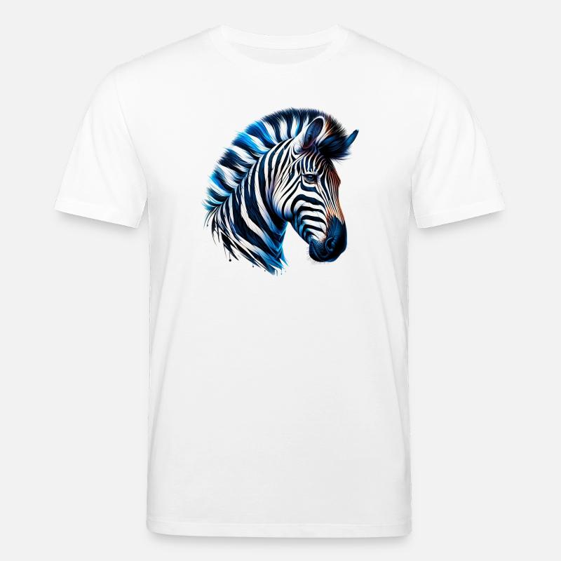 Zebra - Stanley/Stella CREATOR Unisex Organic T-Shirt - white