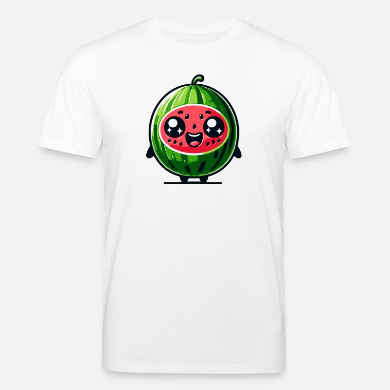 Watermelon Whimsy : la joie juteuse - T-shirt bio CREATOR Stanley/Stella Unisexe - blanc