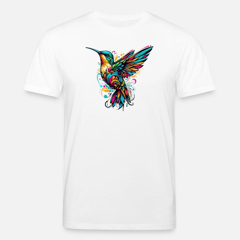 Kolibri - Stanley/Stella Unisex Bio-T-Shirt CREATOR - Weiß