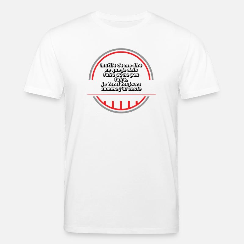 Ich mache, was ich will - Stanley/Stella Unisex Bio-T-Shirt CREATOR  - Weiß