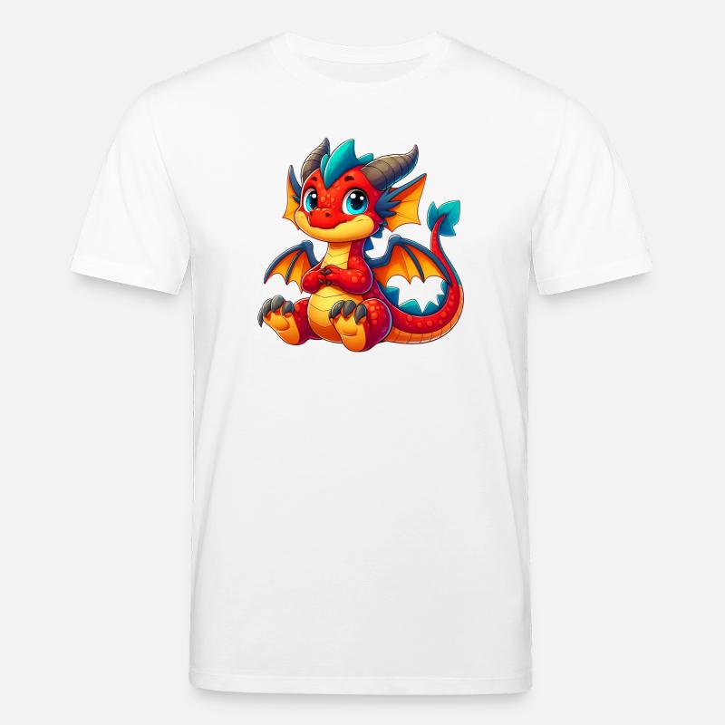 Dragon - T-shirt bio CREATOR Stanley/Stella Unisexe - blanc