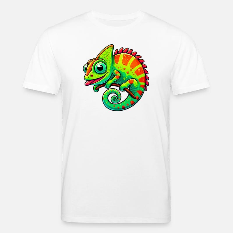 Caméléon - T-shirt bio CREATOR Stanley/Stella Unisexe - blanc