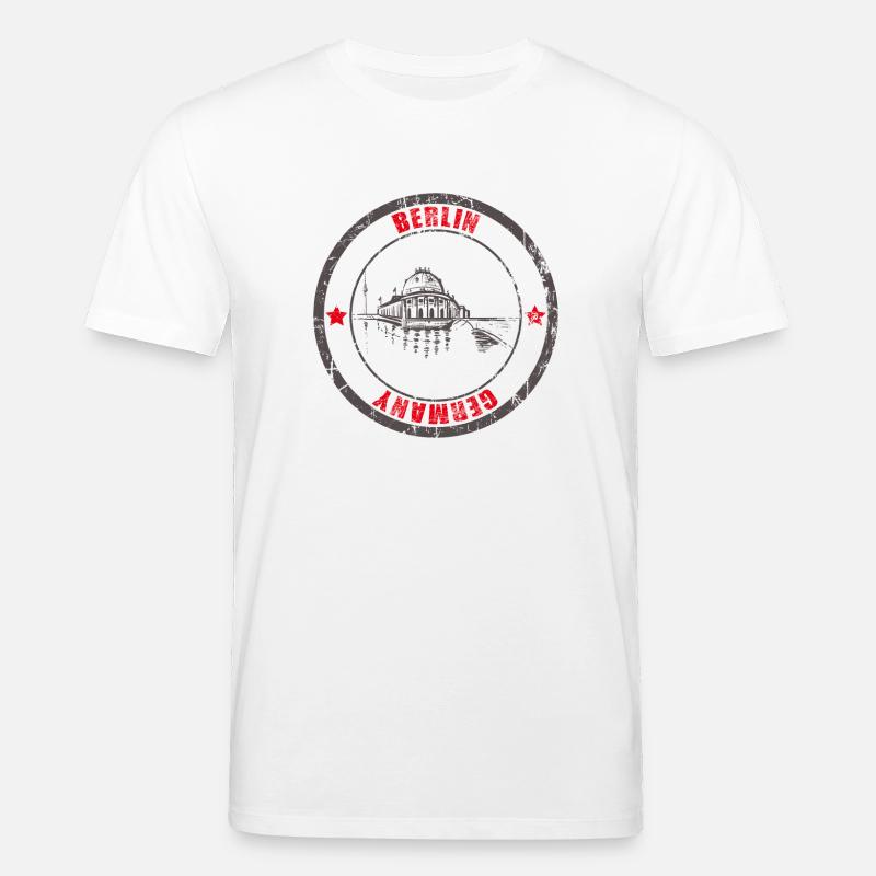 Berlin Berliner Spree - Stanley/Stella Unisex Bio-T-Shirt CREATOR  - Weiß