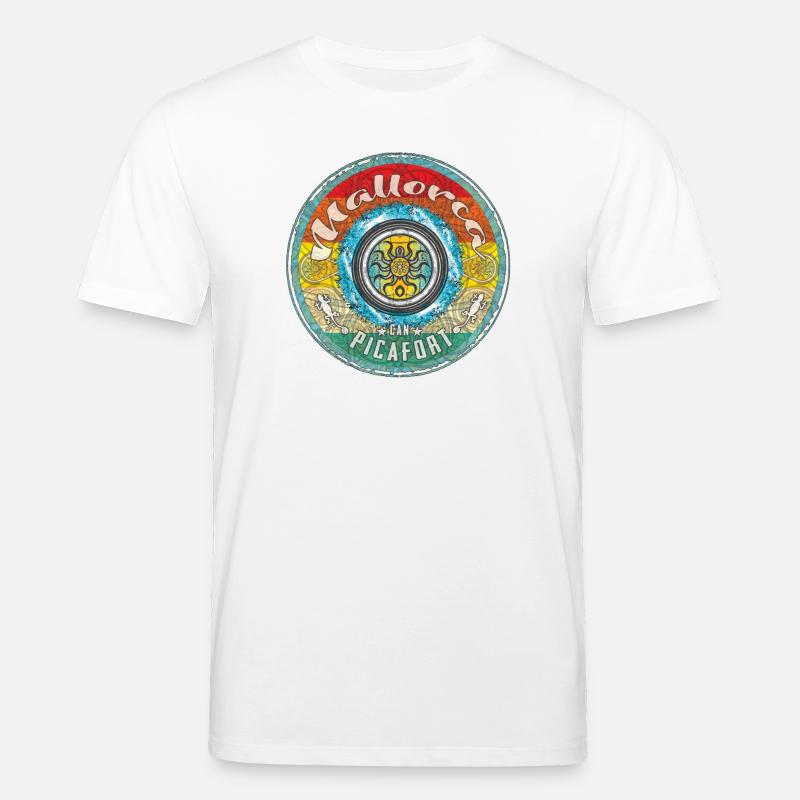 Mallorca Balearen can picafort - Stanley/Stella Unisex Bio-T-Shirt CREATOR  - Weiß