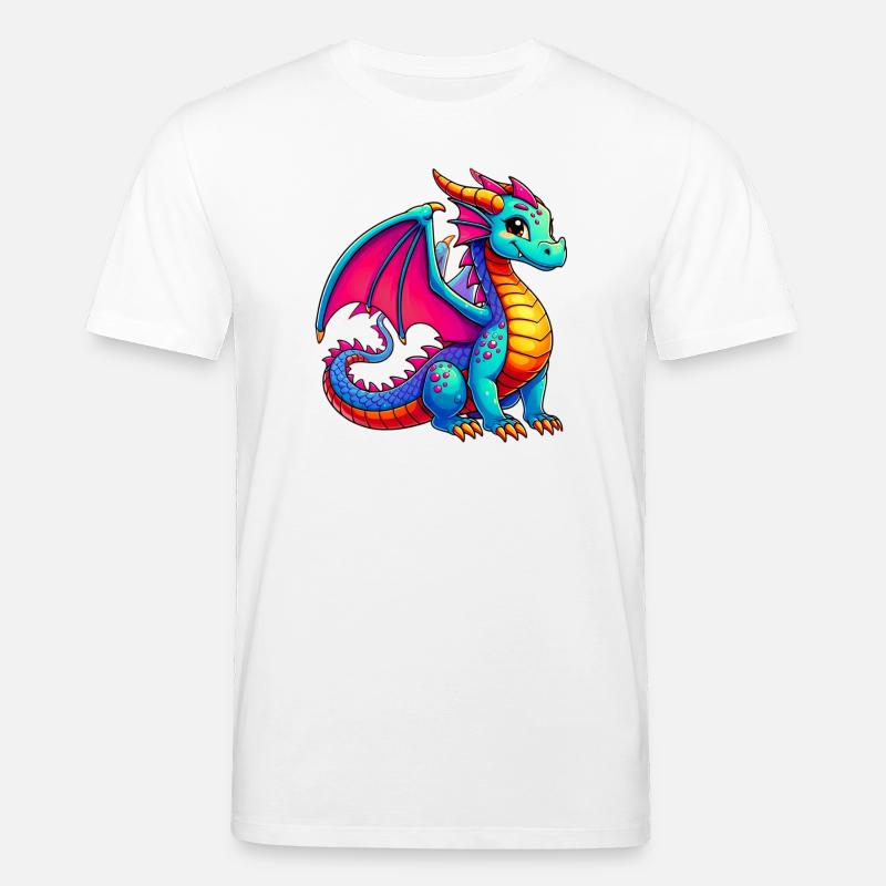 Drache - Stanley/Stella Unisex Bio-T-Shirt CREATOR - Weiß