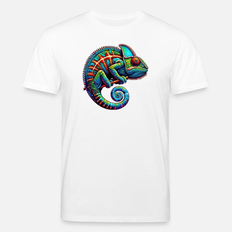 Chamäleon - Stanley/Stella Unisex Bio-T-Shirt CREATOR - Weiß