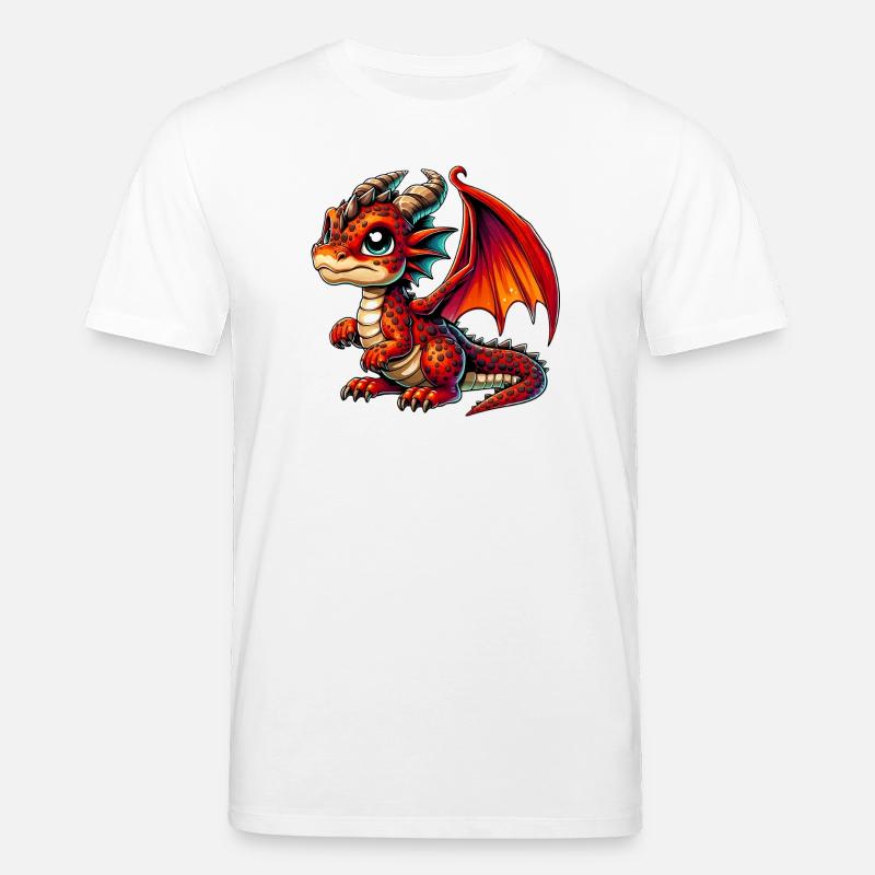 Drache - Stanley/Stella Unisex Bio-T-Shirt CREATOR - Weiß