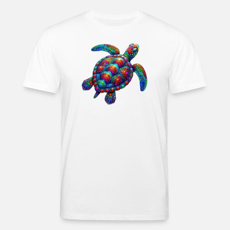 Schildkröte - Stanley/Stella Unisex Bio-T-Shirt CREATOR - Weiß