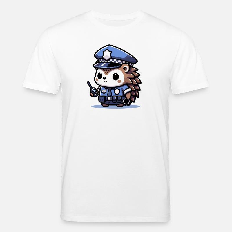 Patrouillenfreunde - Tapferer Igel - Stanley/Stella Unisex Bio-T-Shirt CREATOR  - Weiß