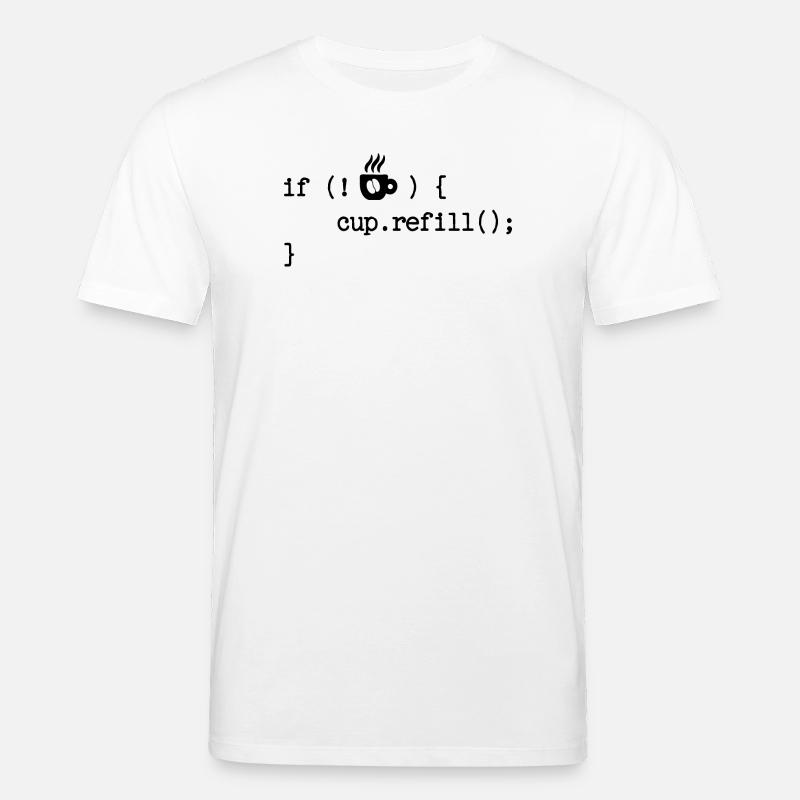 Développeur Programmeur Code Débogage Développeur Web - T-shirt bio CREATOR Stanley/Stella Unisexe - blanc