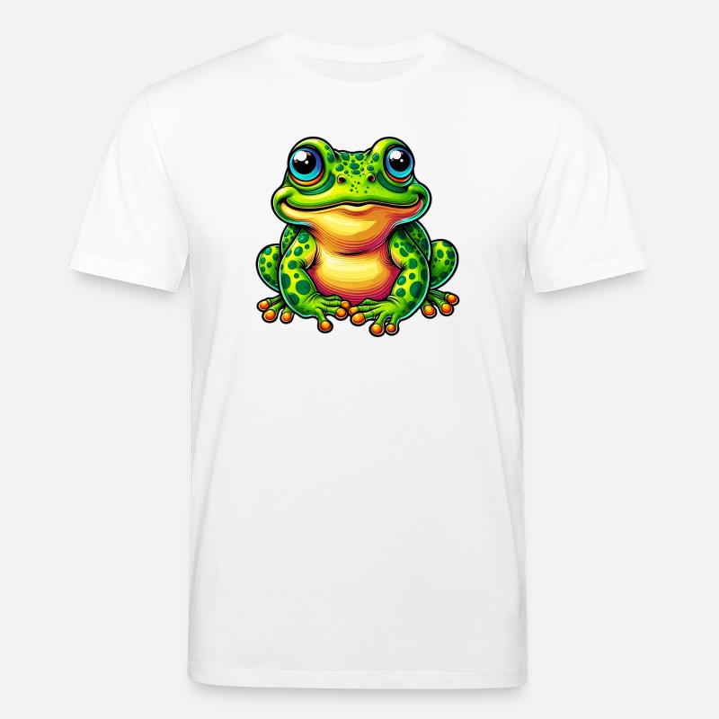 Frosch - Stanley/Stella Unisex Bio-T-Shirt CREATOR  - Weiß