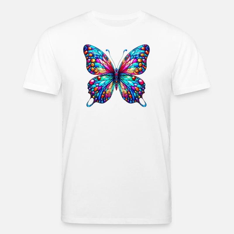 Papillon - T-shirt bio CREATOR Stanley/Stella Unisexe - blanc