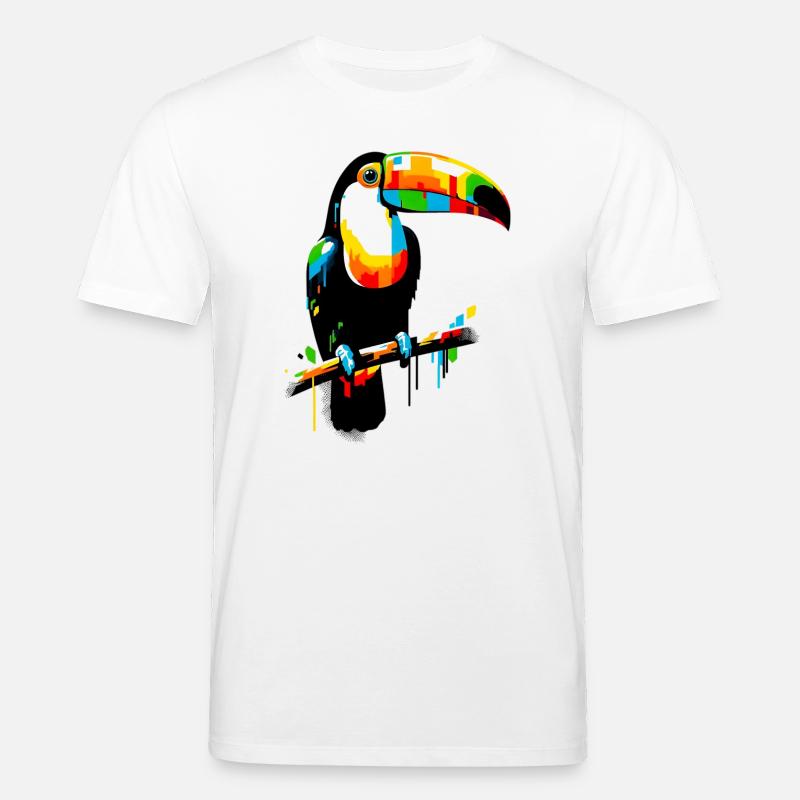 Toucan - T-shirt bio CREATOR Stanley/Stella Unisexe - blanc