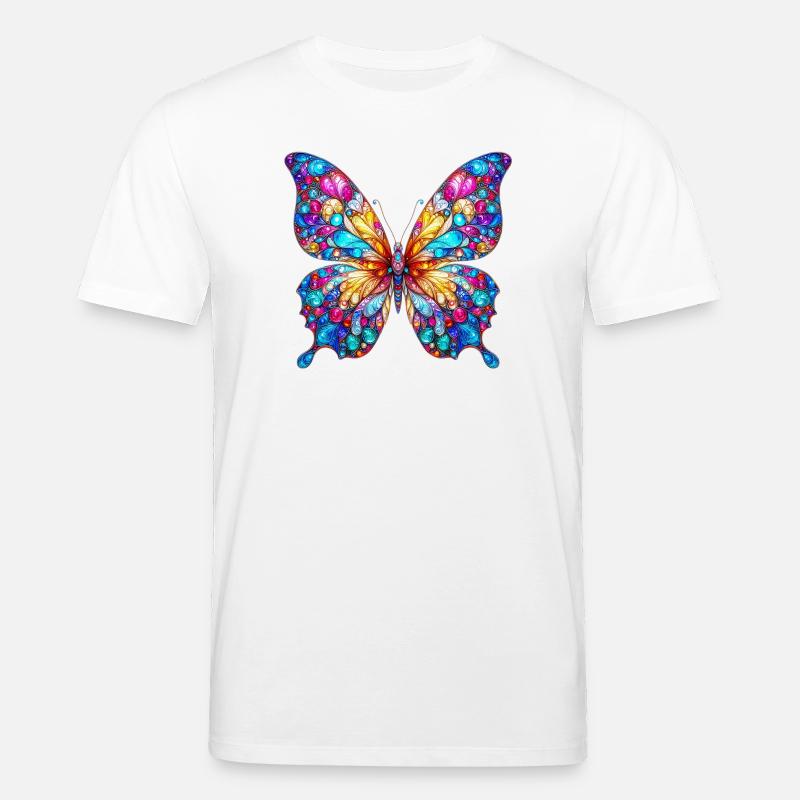 Papillon - T-shirt bio CREATOR Stanley/Stella Unisexe - blanc