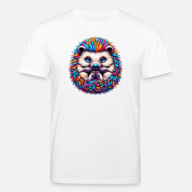 Igel - Stanley/Stella Unisex Bio-T-Shirt CREATOR  - Weiß