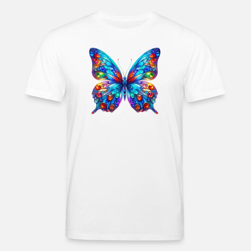 Papillon - T-shirt bio CREATOR Stanley/Stella Unisexe - blanc