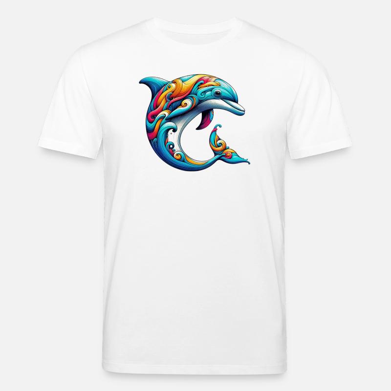 Delfin - Stanley/Stella Unisex Bio-T-Shirt CREATOR  - Weiß