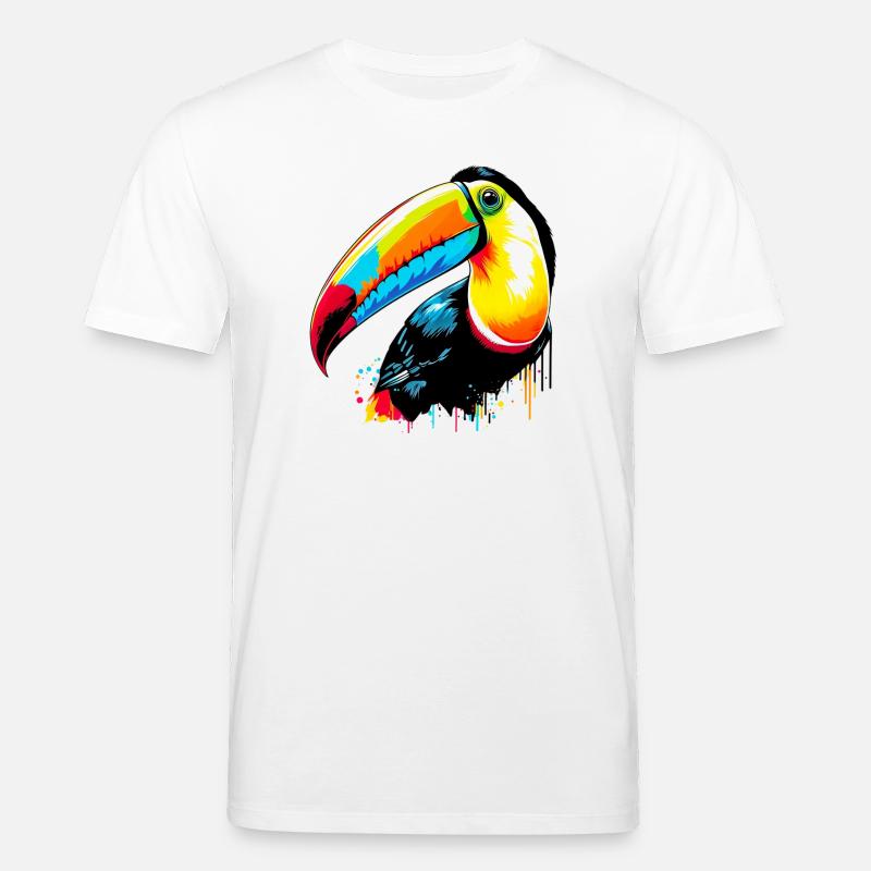 Toucan - T-shirt bio CREATOR Stanley/Stella Unisexe - blanc