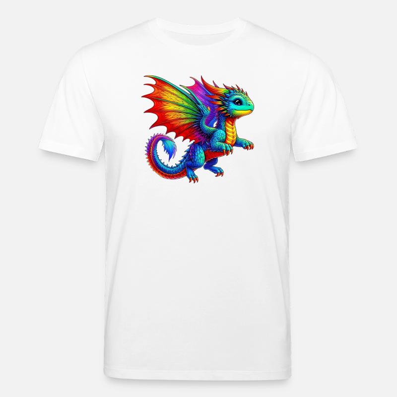 Drache - Stanley/Stella Unisex Bio-T-Shirt CREATOR - Weiß