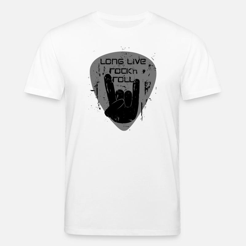Lang Lebe Rock 'n' Roll - Stanley/Stella Unisex Bio-T-Shirt CREATOR - Weiß