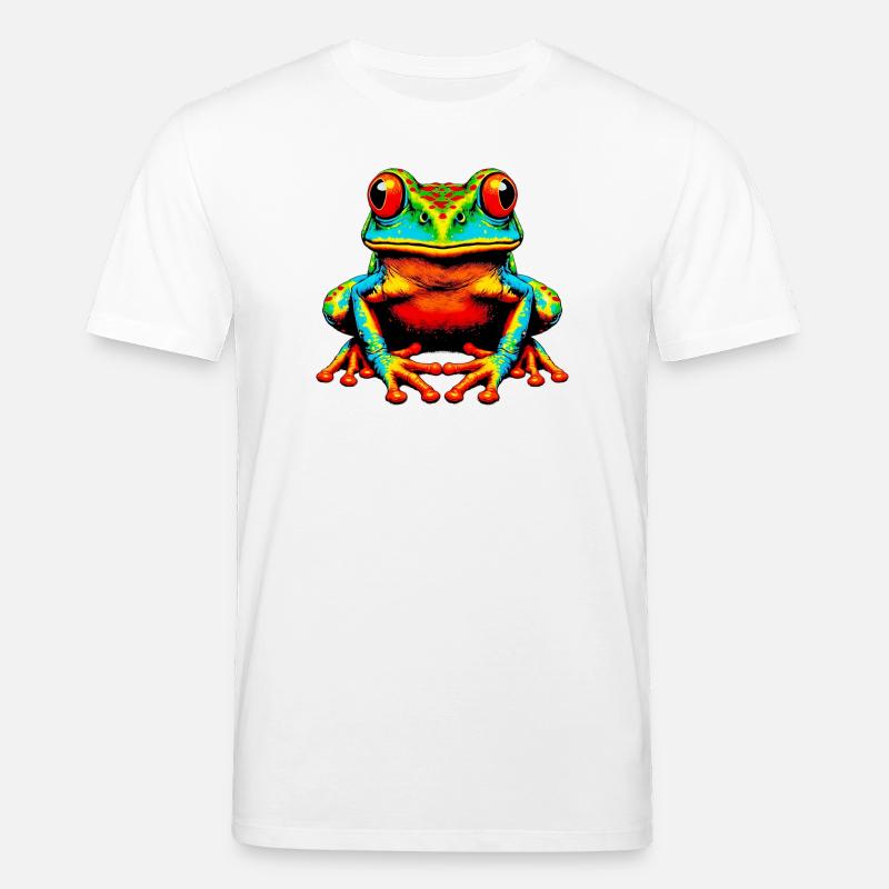 Grenouille - T-shirt bio CREATOR Stanley/Stella Unisexe - blanc