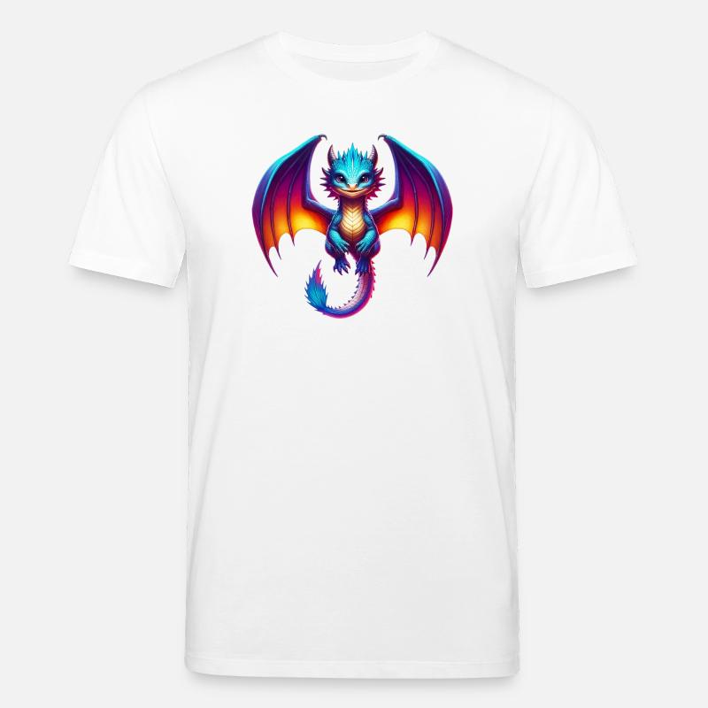 Drache - Stanley/Stella Unisex Bio-T-Shirt CREATOR - Weiß