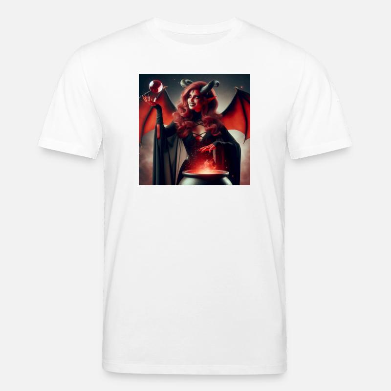 She-Devil - Stanley/Stella CREATOR Unisex Organic T-Shirt - white