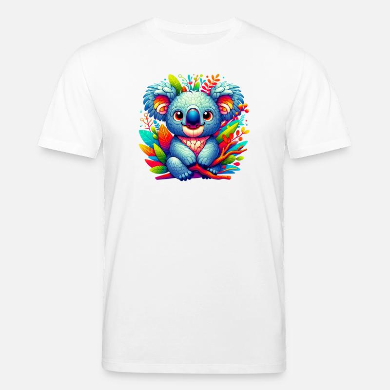 Koala - T-shirt bio CREATOR Stanley/Stella Unisexe - blanc