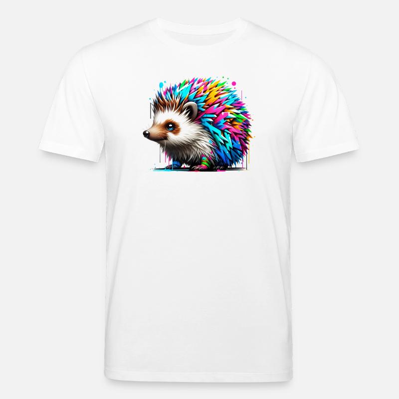 Igel - Stanley/Stella Unisex Bio-T-Shirt CREATOR  - Weiß