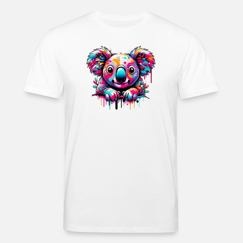 Koala - T-shirt bio CREATOR Stanley/Stella Unisexe - blanc