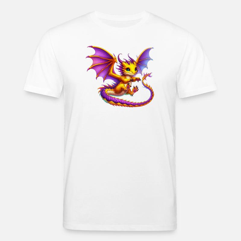 Dragon - Stanley/Stella CREATOR Unisex Organic T-Shirt - white