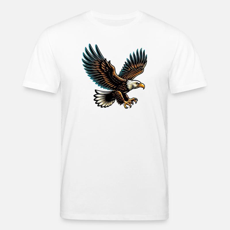 Adler - Stanley/Stella Unisex Bio-T-Shirt CREATOR  - Weiß
