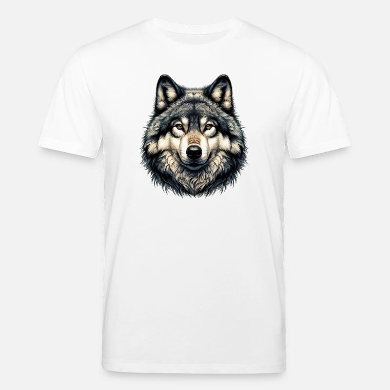 Wolf - Stanley/Stella Unisex Bio-T-Shirt CREATOR - Weiß