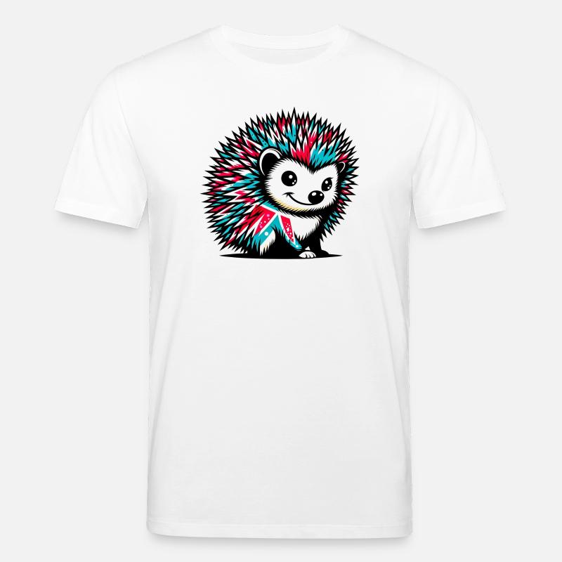 Igel - Stanley/Stella Unisex Bio-T-Shirt CREATOR  - Weiß