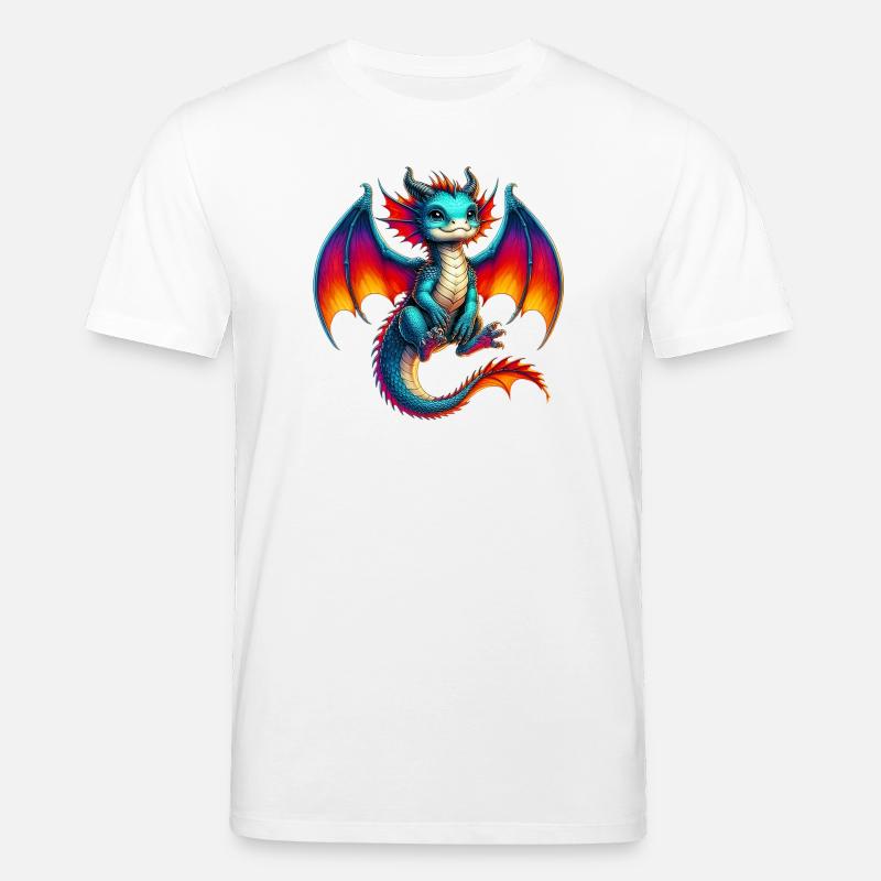 Drache - Stanley/Stella Unisex Bio-T-Shirt CREATOR - Weiß