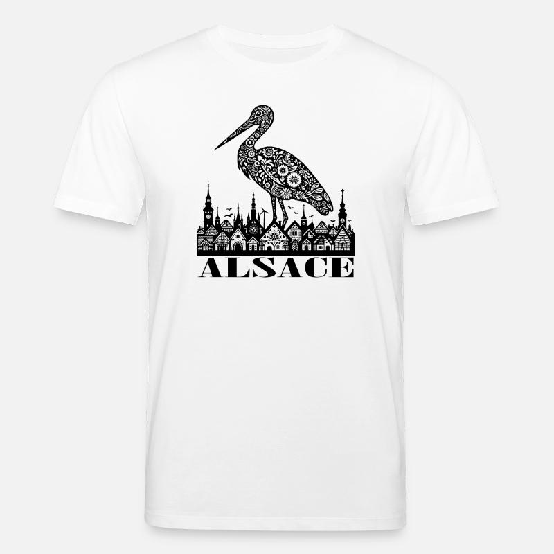ELSASS - Stanley/Stella Unisex Bio-T-Shirt CREATOR  - Weiß