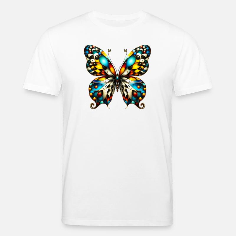 Papillon - T-shirt bio CREATOR Stanley/Stella Unisexe - blanc