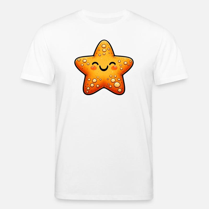Seestern - Stanley/Stella Unisex Bio-T-Shirt CREATOR  - Weiß