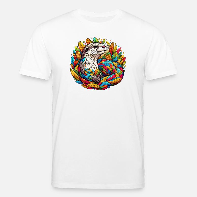 Otter - Stanley/Stella Unisex Bio-T-Shirt CREATOR - Weiß