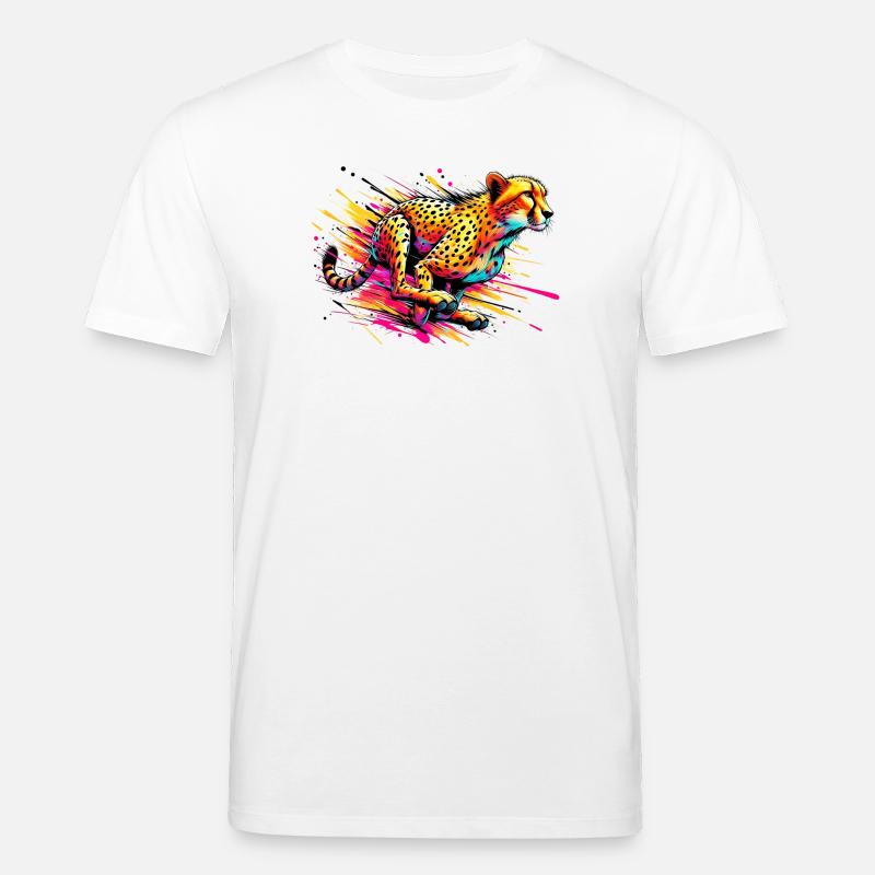 Gepard - Stanley/Stella Unisex Bio-T-Shirt CREATOR - Weiß