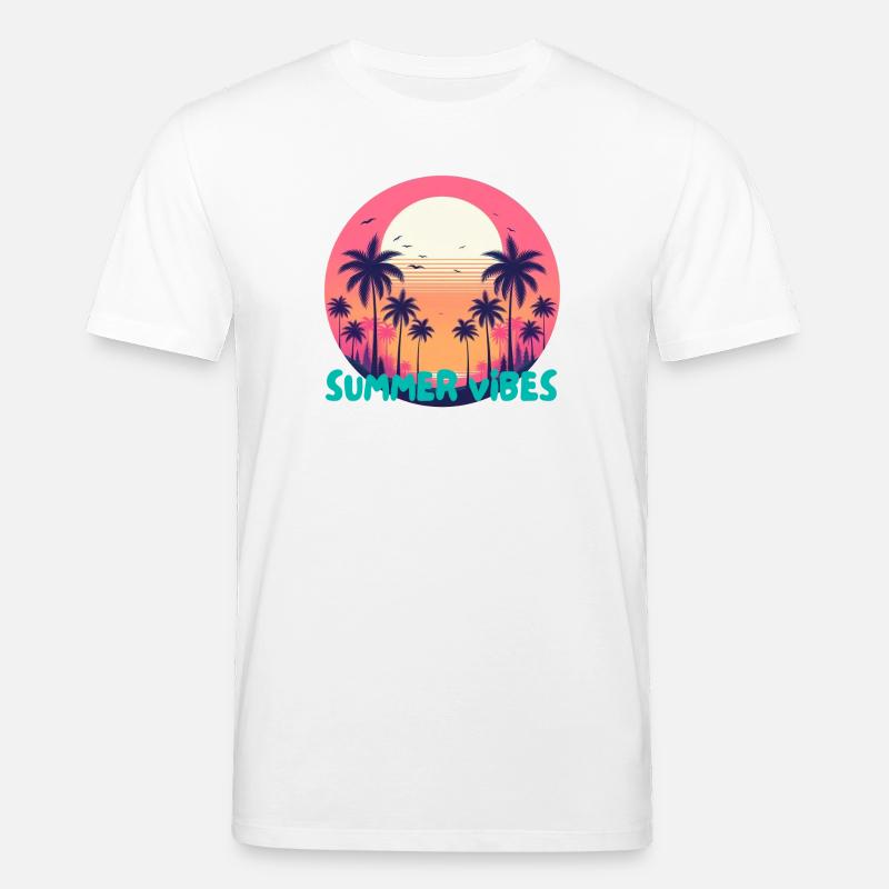 Sommer-Vibes - Stanley/Stella Unisex Bio-T-Shirt CREATOR - Weiß