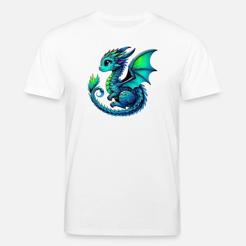 Drache - Stanley/Stella Unisex Bio-T-Shirt CREATOR - Weiß