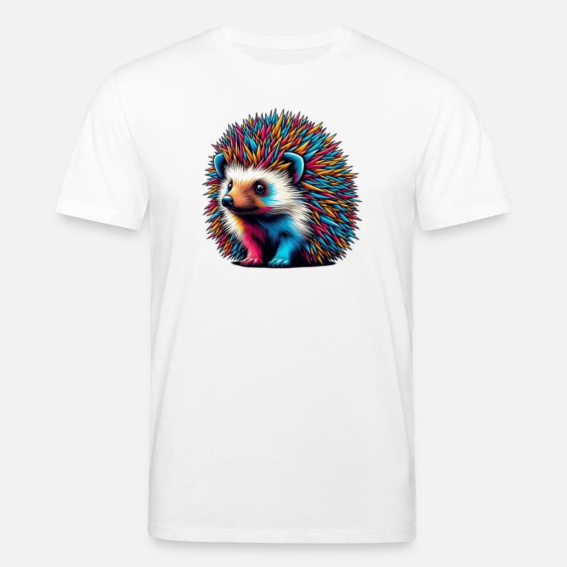 Igel - Stanley/Stella Unisex Bio-T-Shirt CREATOR  - Weiß