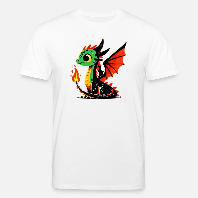 Drache - Stanley/Stella Unisex Bio-T-Shirt CREATOR - Weiß