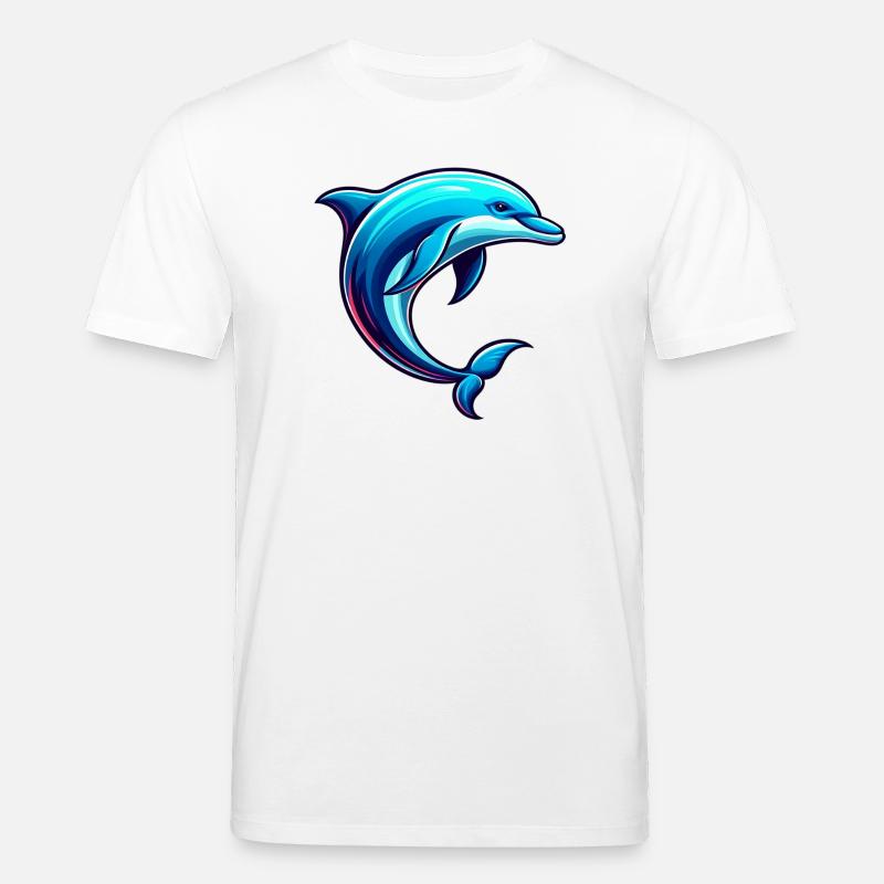 Dauphin - T-shirt bio CREATOR Stanley/Stella Unisexe - blanc